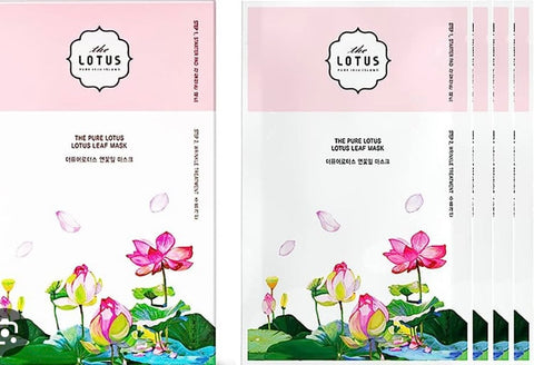 THE PURE LOTUS LEAF ANTI-WRINKLE SHEET MASK (PACK OF 5) 125ML
