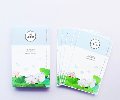 THE PURE LOTUS SOOTHING & BRIGHTENING SHEET MASK (PACK OF 5) 125ML