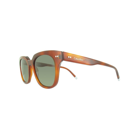 Calvin Klein Tortoise Shell Framed Designer Sunglasses CK4353S-214-49 Unisex