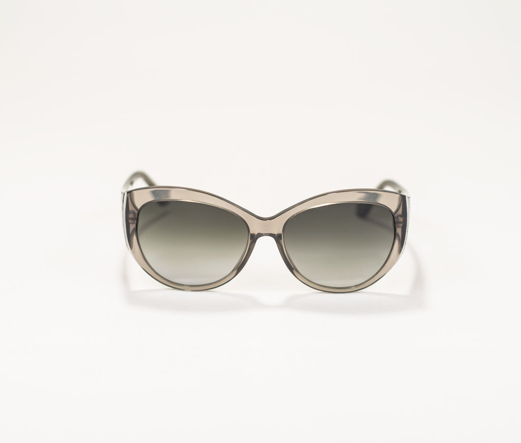 Balenciaga Clear Grey Sunglasses BA0023-20B-58